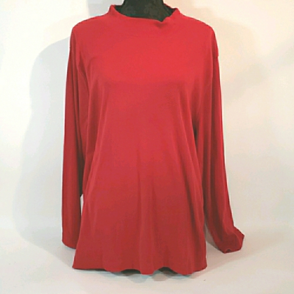 White Stag Women's Red Blouse Size 22W/24W